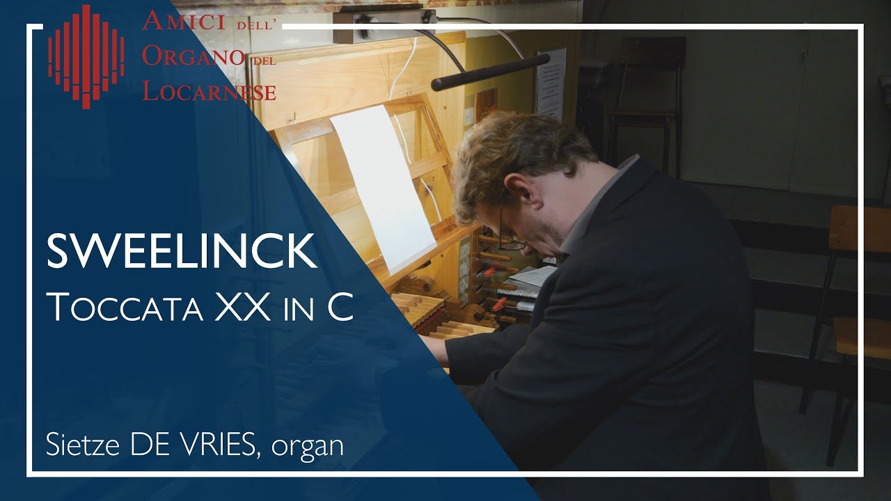 J.P. Sweelinck: Toccata XX in C - Sietze de Vries | AOL live 2023