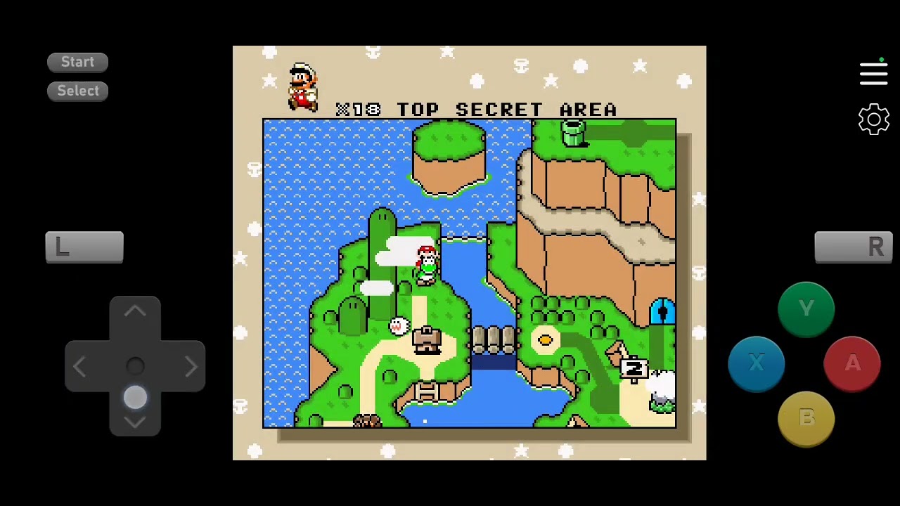 Jugando mario world