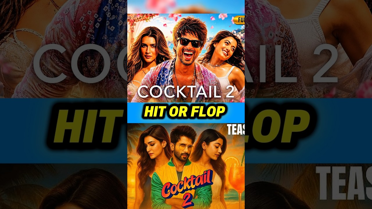 Cocktail 2 Box office collection || Hit or flop ? | shahid Kapoor | Kriti | Rashmika |