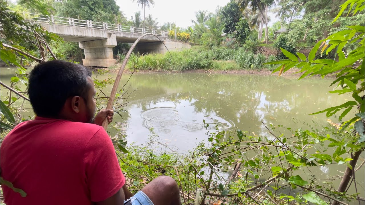 කුබුරුයායෙන්  දියසෙවල කඩාගෙන මාළු අල්ලමු.  🇱🇰 Sri Lankan fishing