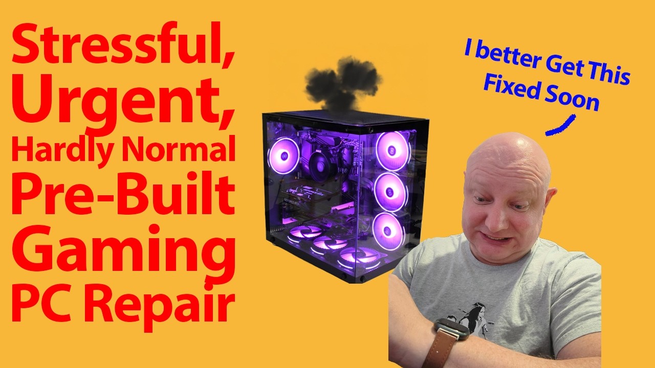 Hardly Normal Prebuilt PC Repair, So Many Issues, No Time, So Much Stress!