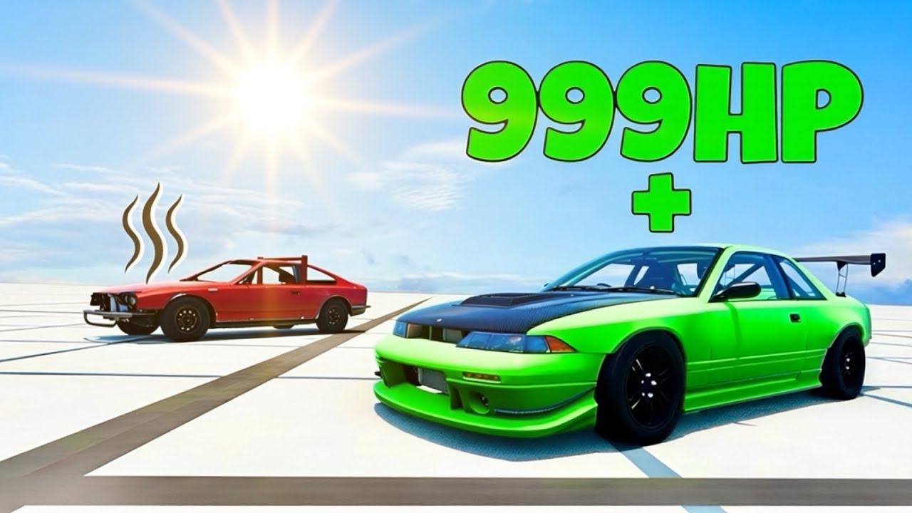 Every time I crash the car gains 100HP...