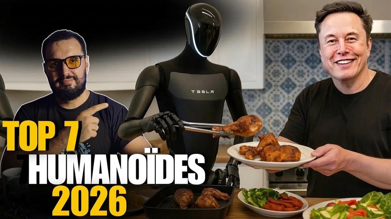 Les 7 humanoïdes les plus prometteurs… et dangereux à surveiller