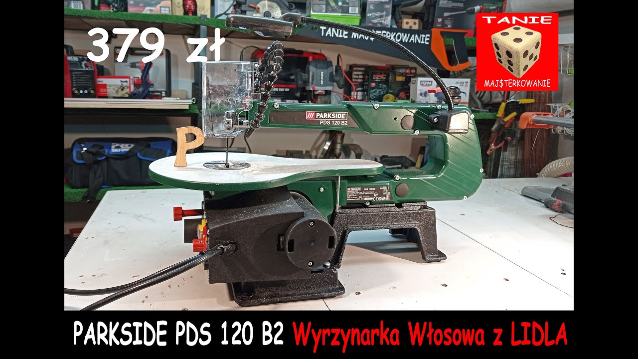 PARKSIDE PDS 120 B2 Wyrzynarka Włosowa z Lidla - Nowy Pomysł na Hobby ?