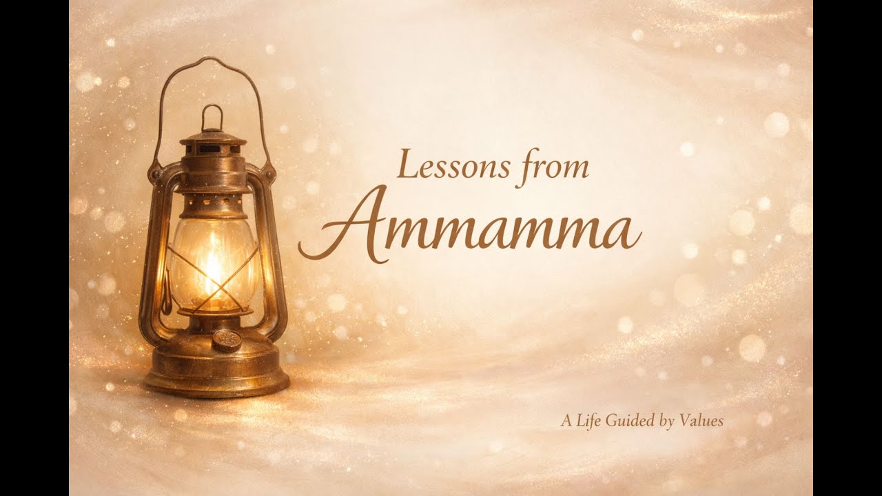 Ammamma taught values through the way she lived 🤍