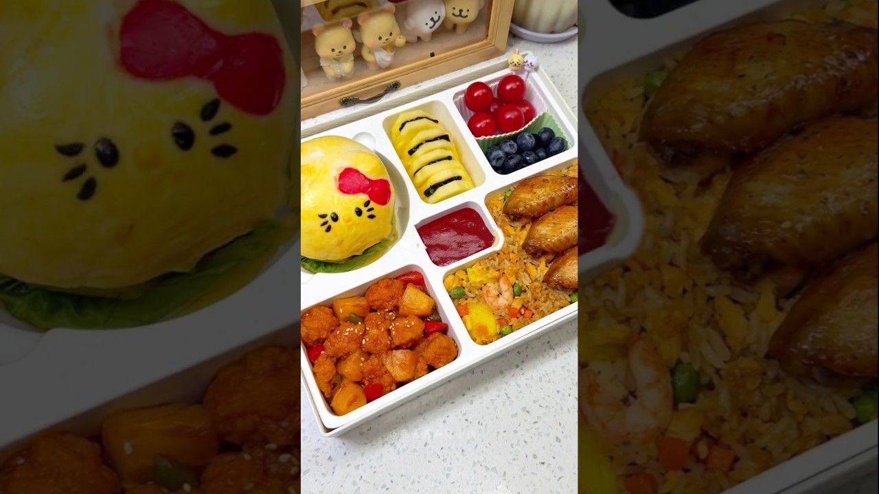 Let&rsquo;s make a bento box for a spring picnic!  #shorts