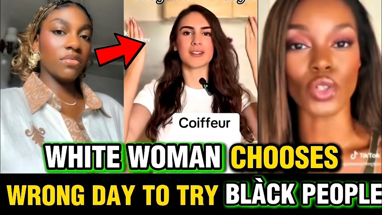 WHITE WOMAN Gets Cooked After Coming For Black People. MUST WATCH! #us #africanamerican 