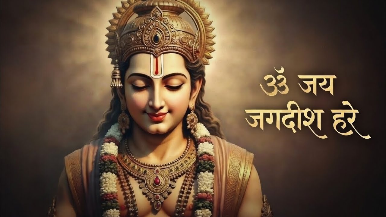 ॐ जय जगदीश हरे आरती गीत।। Om Jay Jagdish Hare Aarti Song