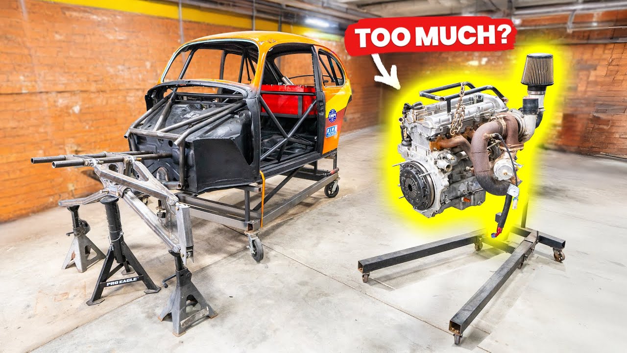 Мы установили 300-сильный турбодвигатель ECOTEC на наш Baja Bug!
