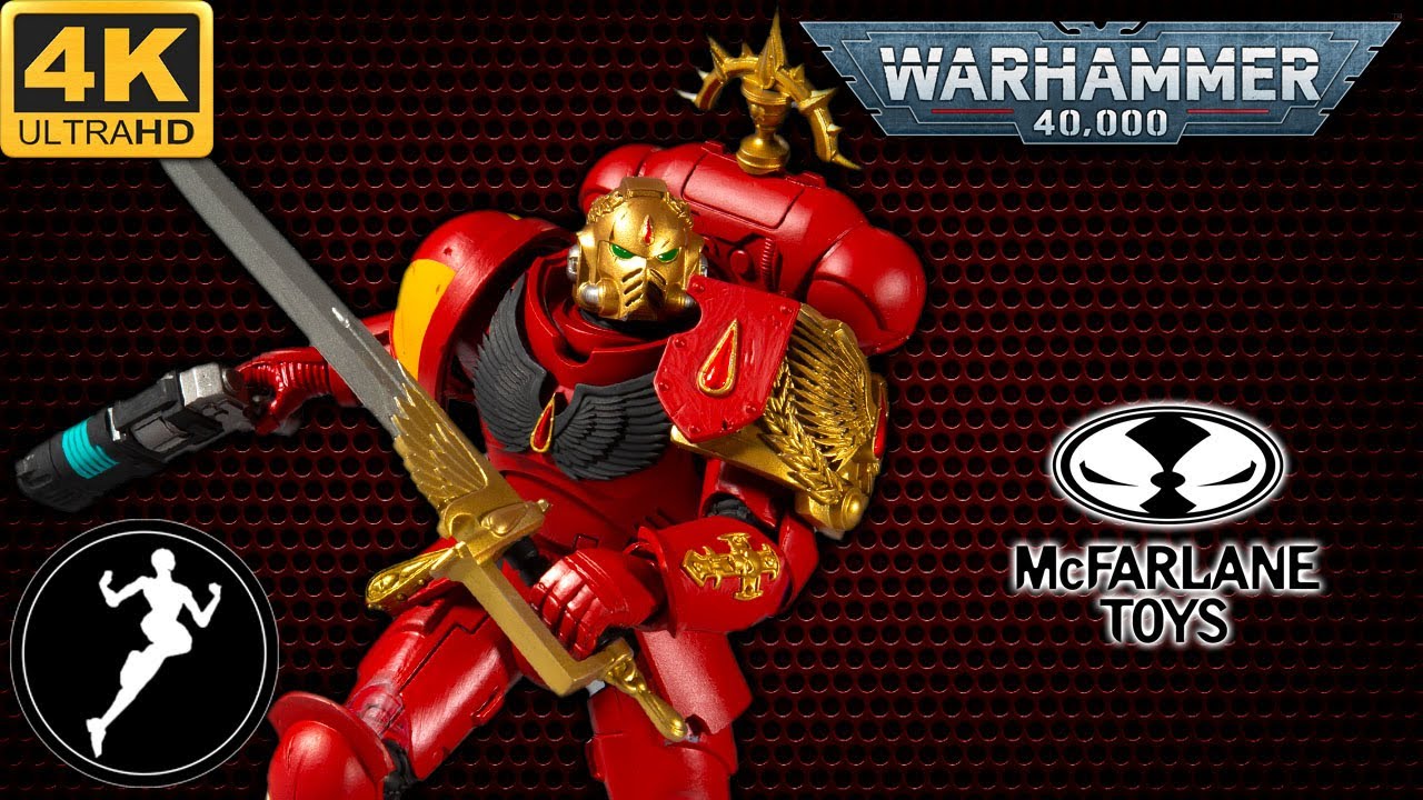 Обзор фигурки Лейтенант Кровавых Ангелов/Blood Angels Lieutenant(McFarlane Toys)