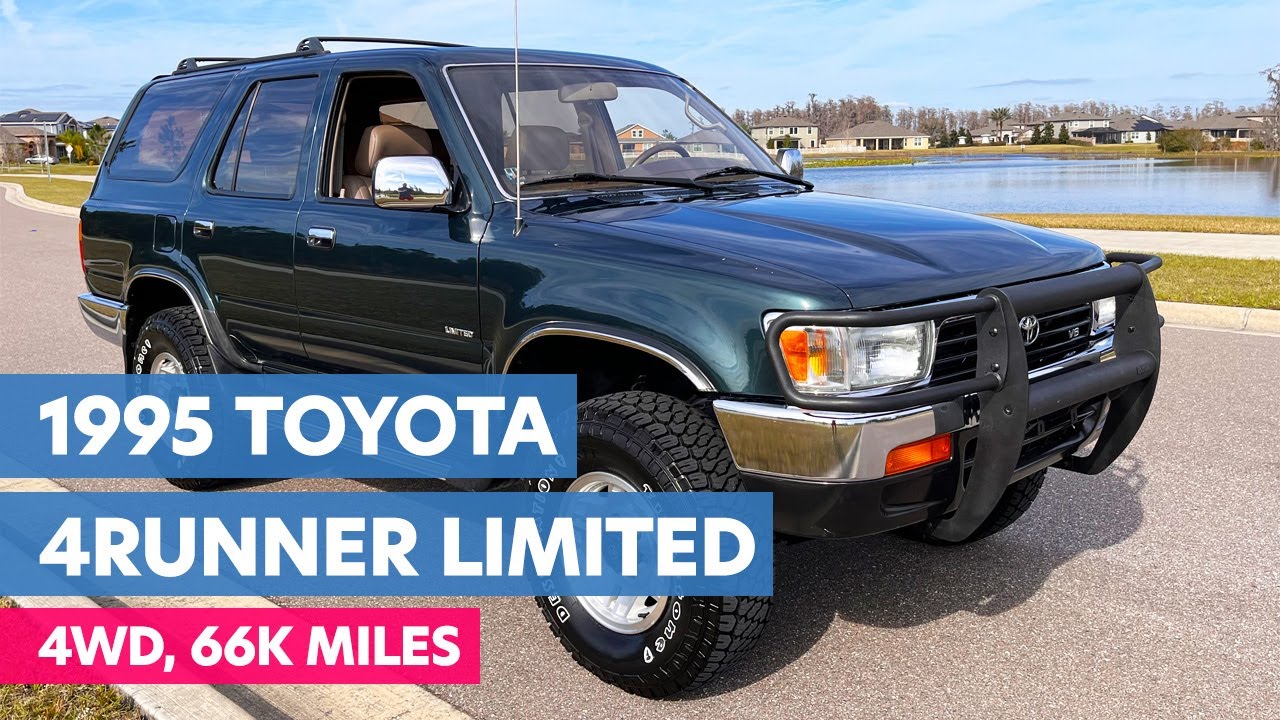 1995 Toyota 4Runner Limited 66k miles