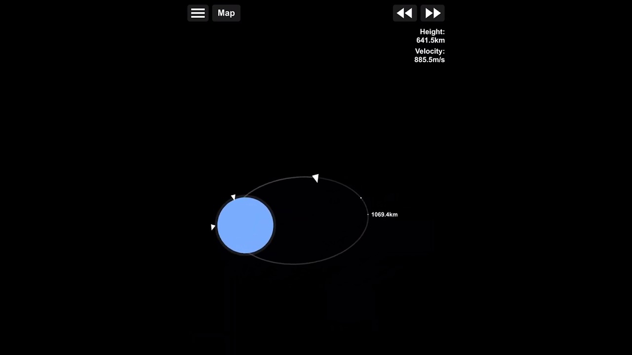 How to high earth orbit and return to earth in SFS