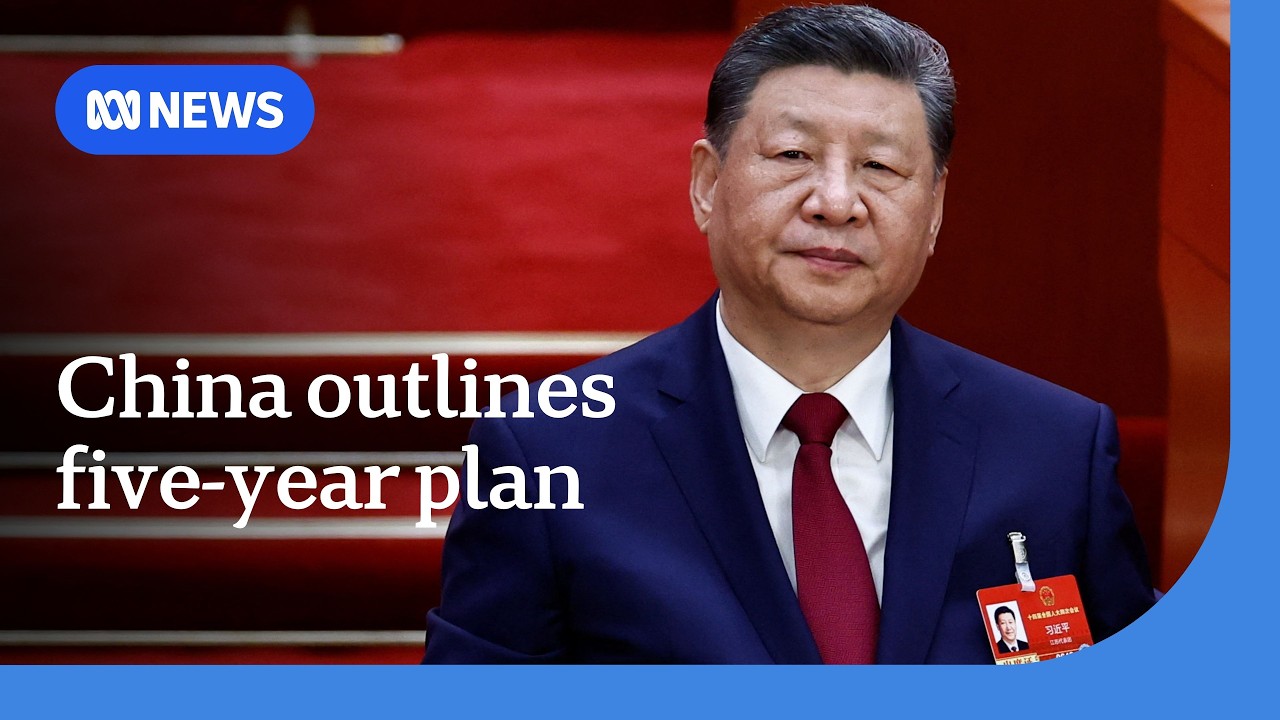 China reduces GDP growth target and sets out plans for AI dominance | ABC NEWS