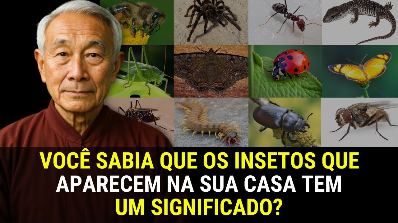 Os INSETOS que aparecem na sua casa tem um SIGNIFICADO | Saberes Antigos