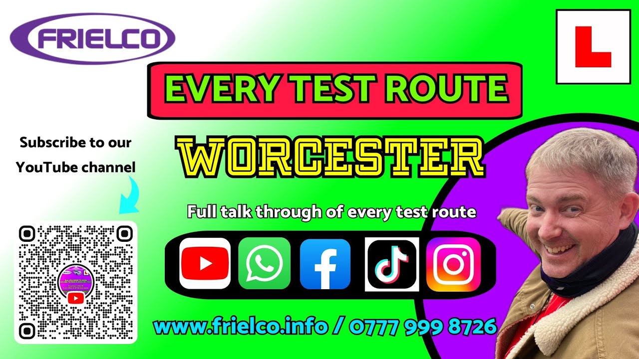 Driving Test Route Worcester (1)