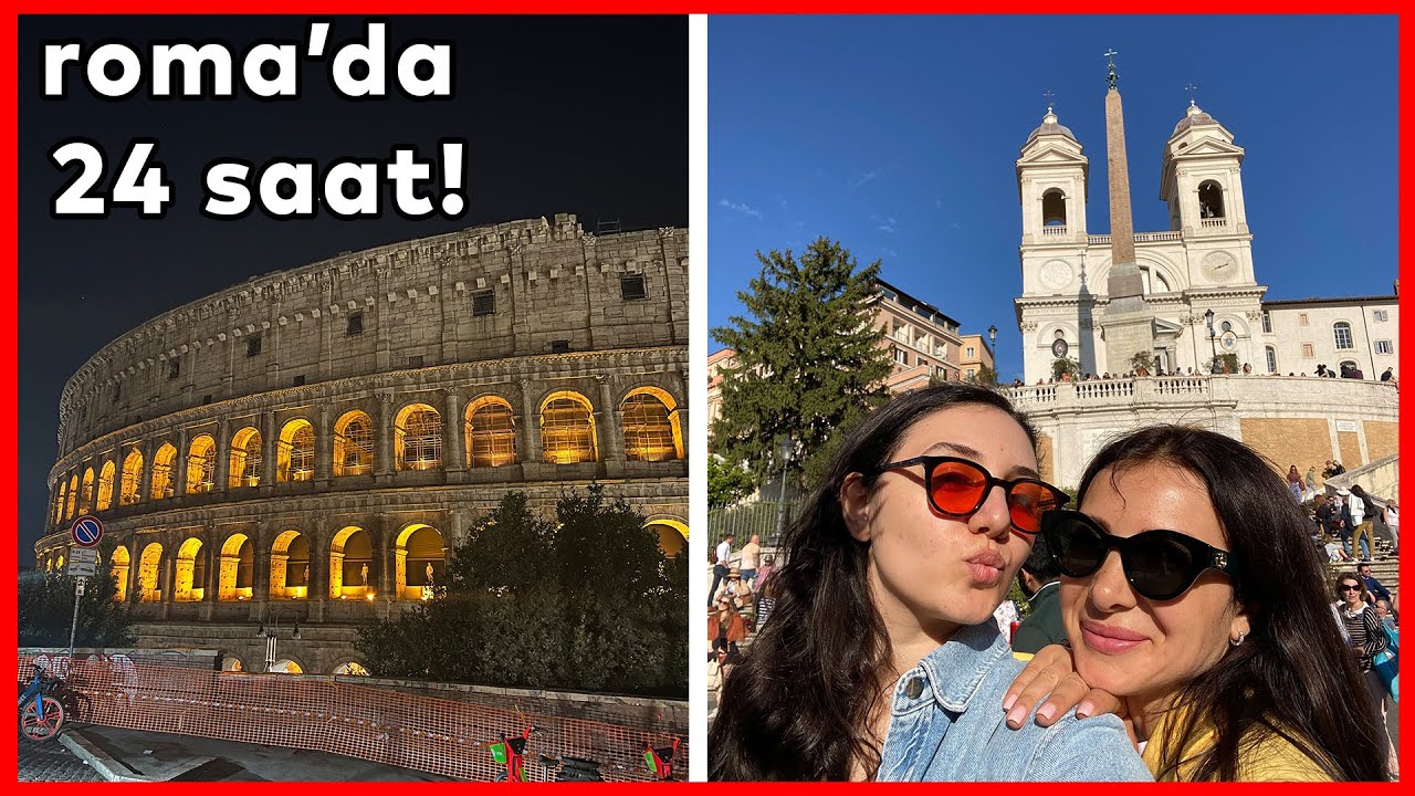 roma'da 24 saat, kızkıza italya