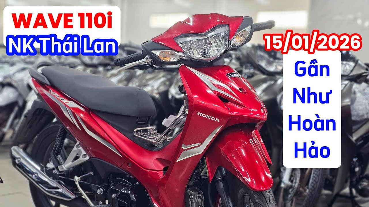 Wave 110i NK Thái Lan: form này gần như hoàn hảo, Đẹp, Mạnh xe! Khải Phạm #wave #110 #wave110 #2026 