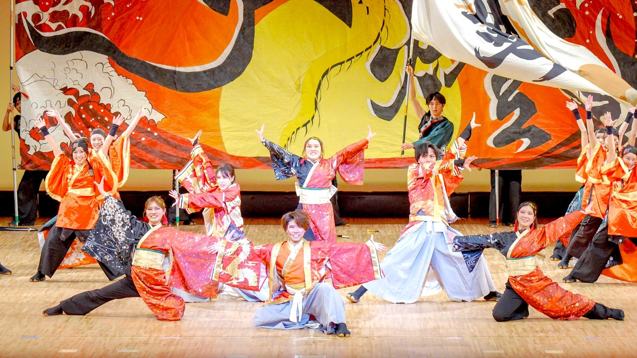 [4K] 京炎 そでふれ！志舞踊　『幕燈(まくあけ)』　彩京前線20周年記念公演「いろは」2026 (中央)