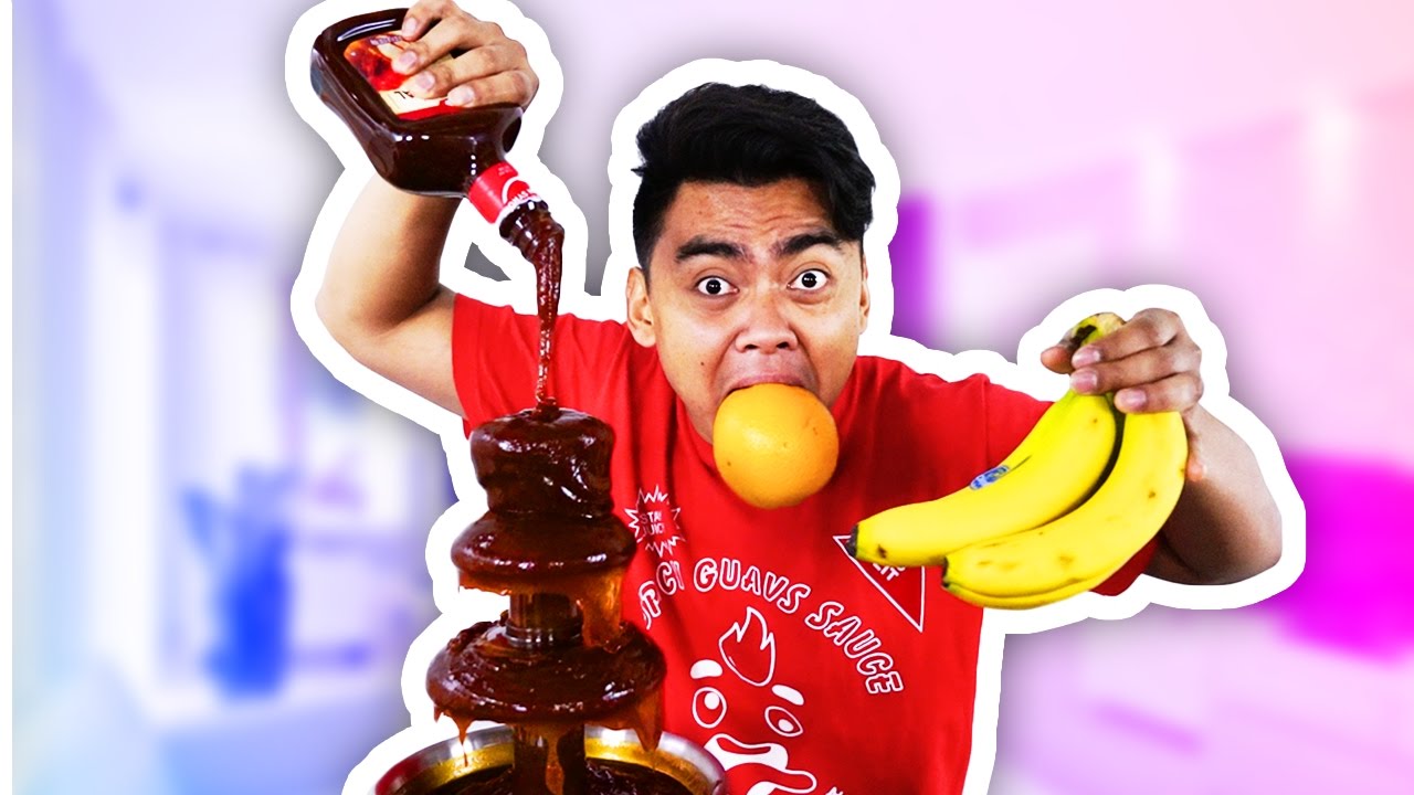 BBQ SAUCE FONDUE CHALLENGE!
