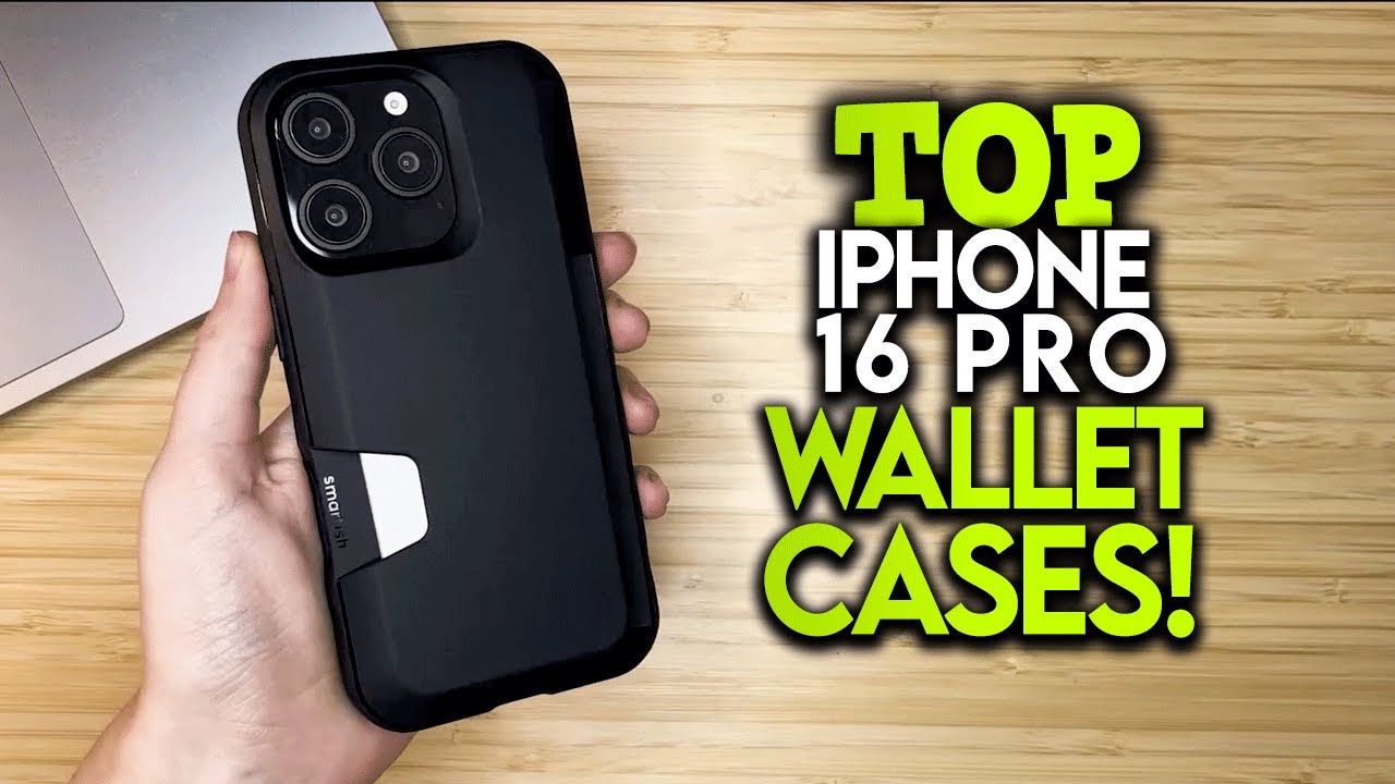 5 лучших чехлов-кошельков для iPhone 16 Pro! 🔥