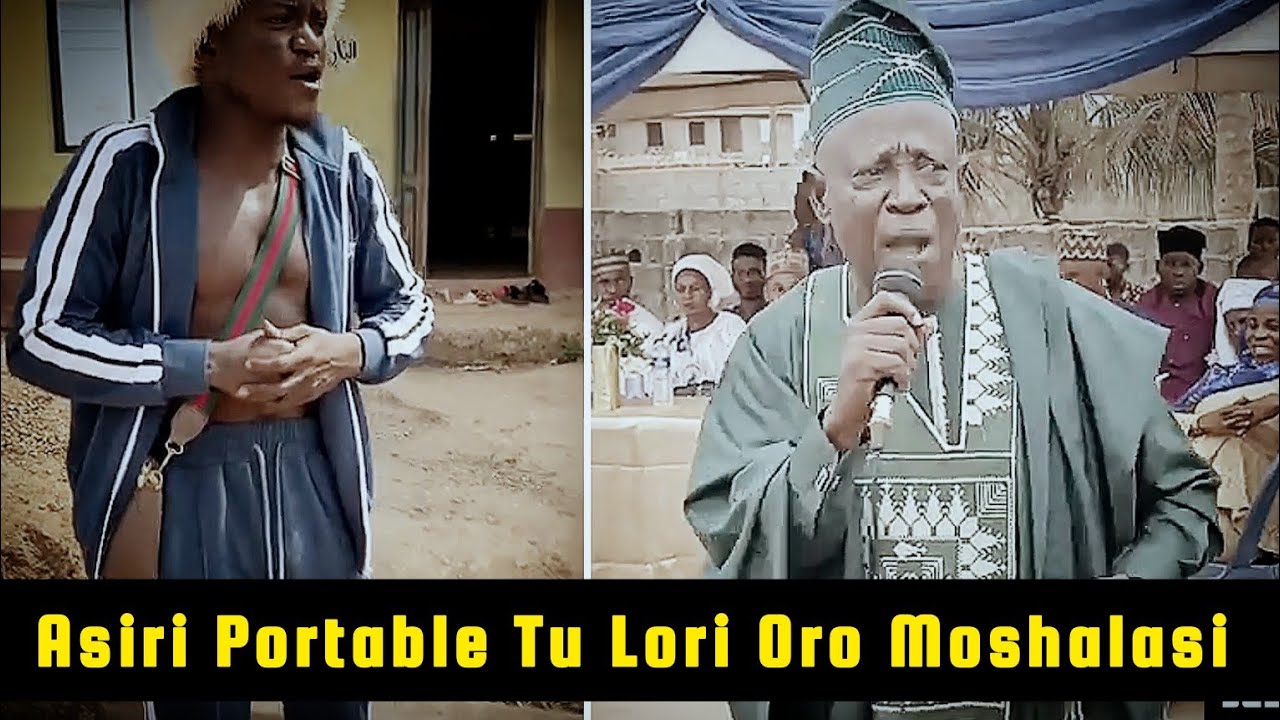 Awon Agbaagba Ti tu Asiri Portable Lori Oro Moshalasi Oke Asa To Pariwo Re Jade Pelu Alfa Hafeez