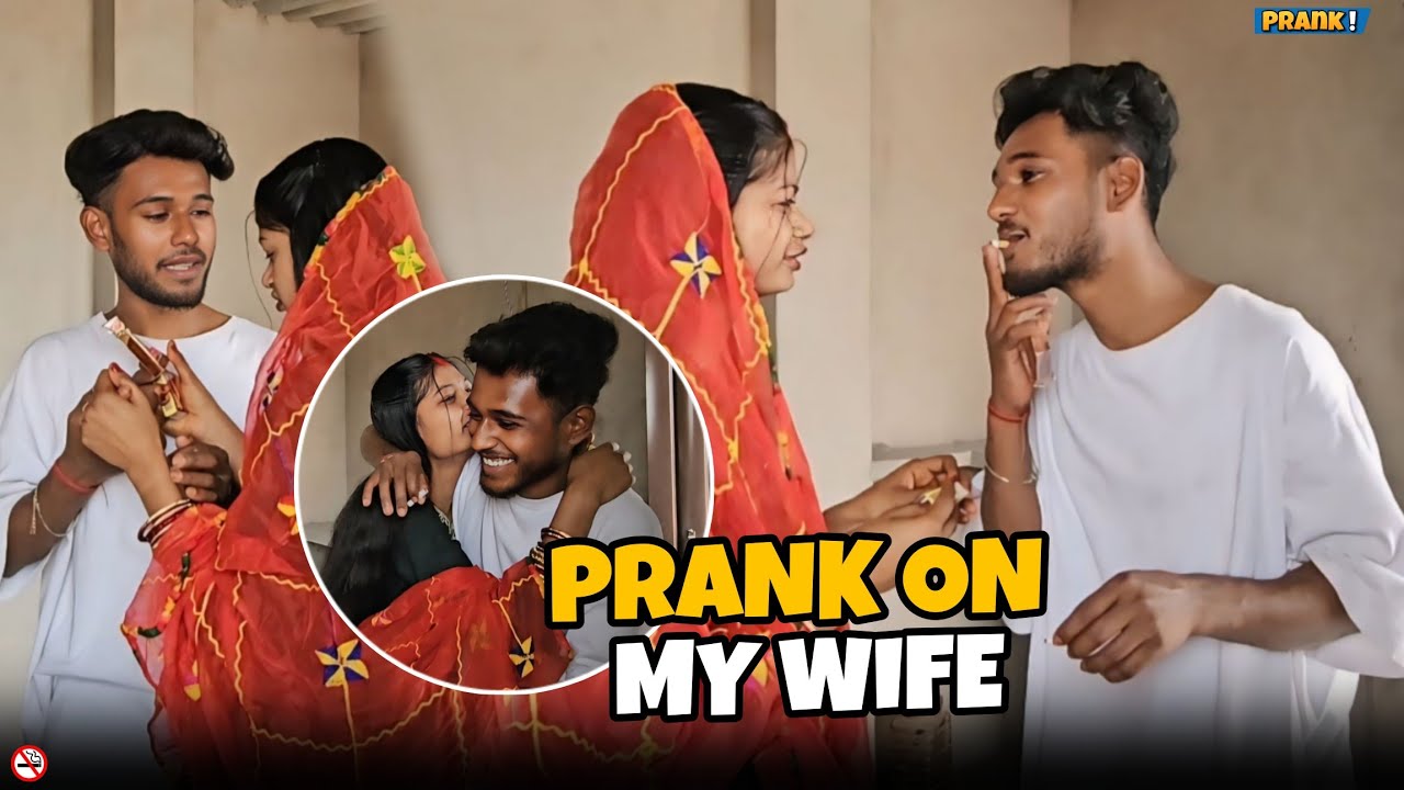 Smoking Prank On My Wife 🥰 | Prank Gone Romantic 😘 | Mr.Aman Vlogs