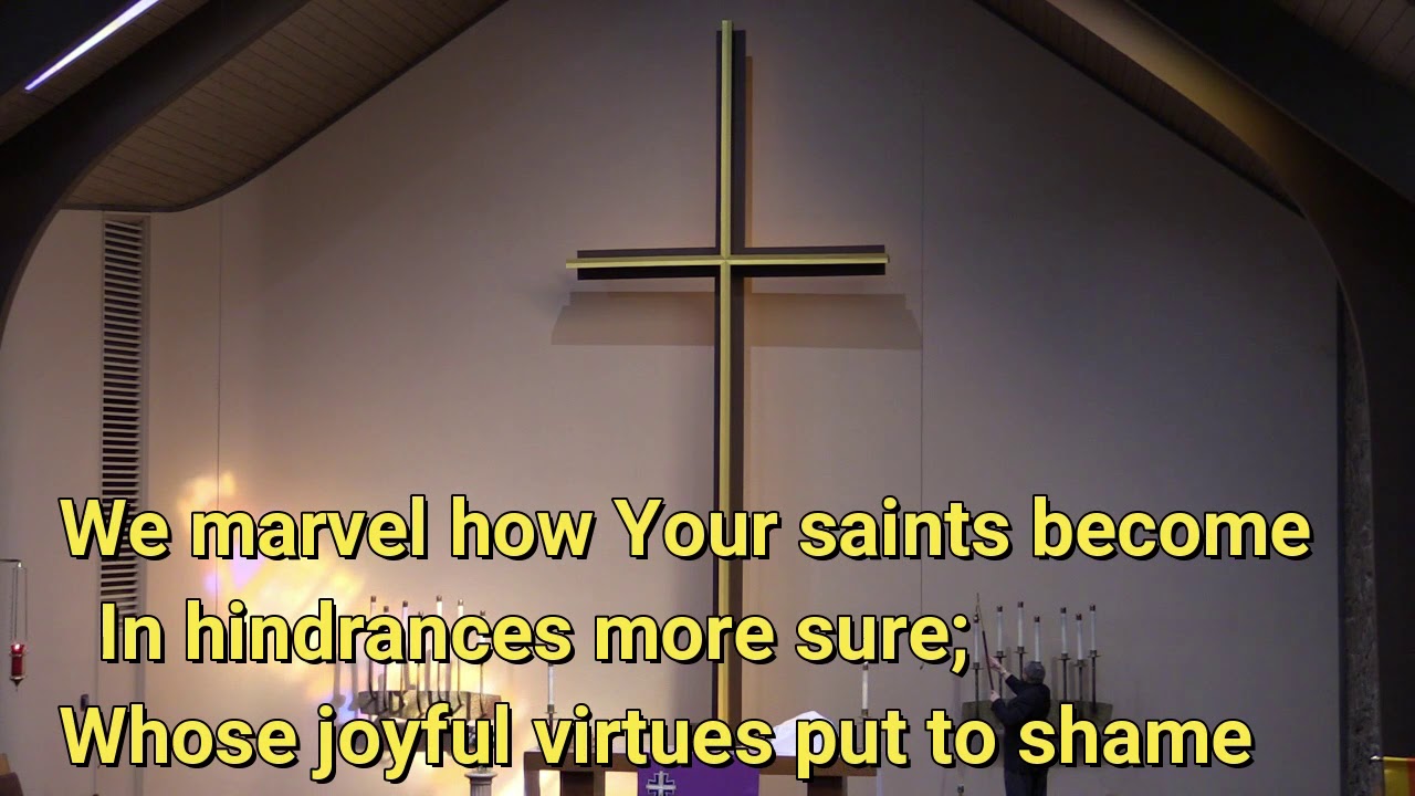 2021 03 07 How Clear Is Our Vocation, Lord