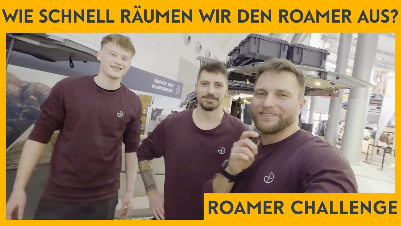 ROAMER-Challenge | Wie schnell können wir den ROAMER ausräumen?