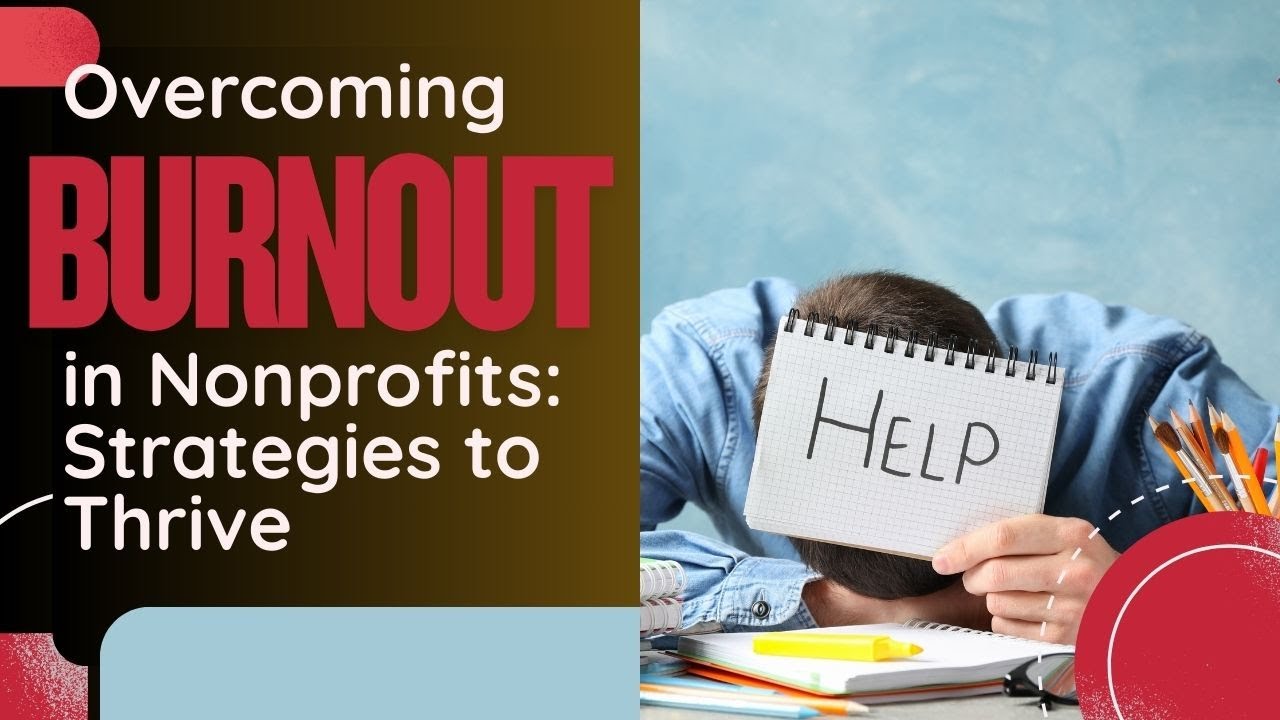 Nonprofit leader burnout prevention strategies