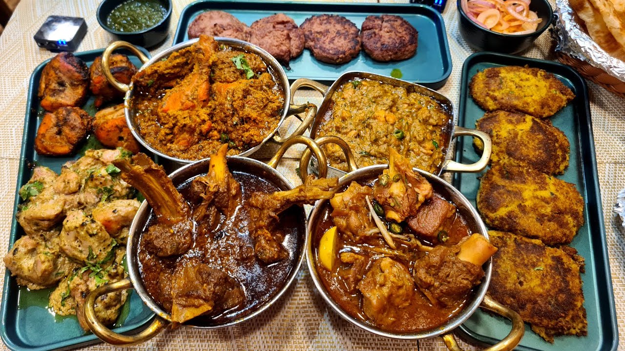 Nawaabo Ka NONVEG! Jodhpuri LAL MAAS, Dastarkhwan Chicken Masala, Mutton Nihari, Boti Kabab,Gilawati