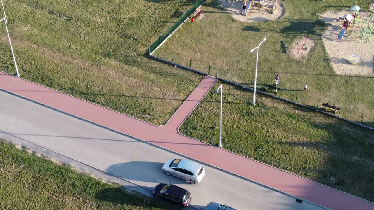 PRUDNIK wiosenny test drona na wysokości dopuszczalnej - 110 metrów w 4K.