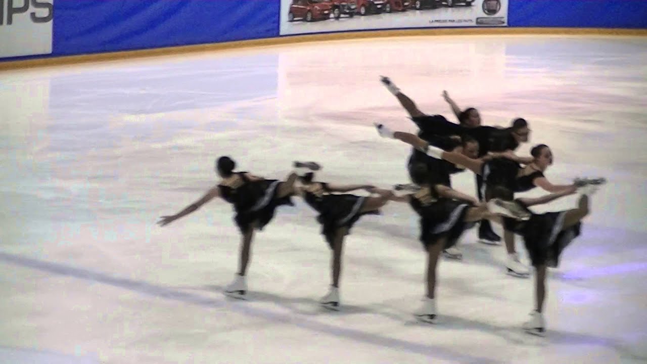 French Cup 2016 : Les Chrysalides (France) , novice programme libre