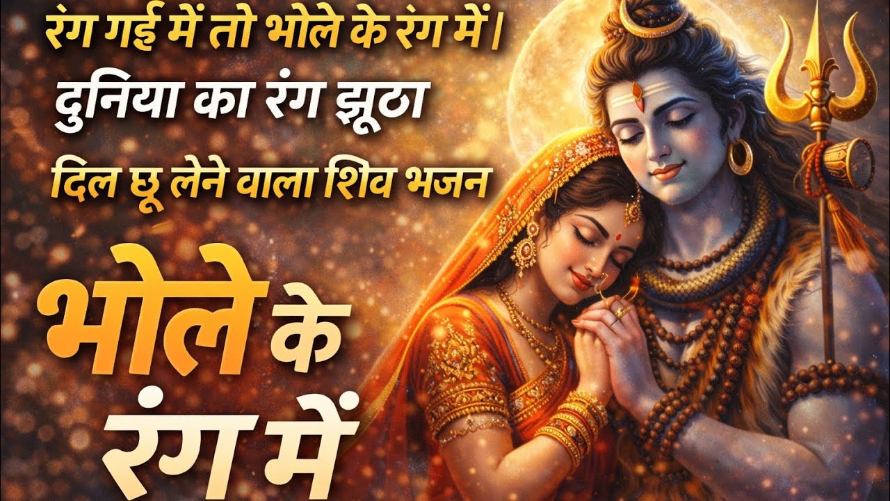 “रंग गई मैं तो भोले के रंग में | दुनिया का रंग झूठा | दिल छू लेने वाला शिव भजन | शिवा भजन | महादेव