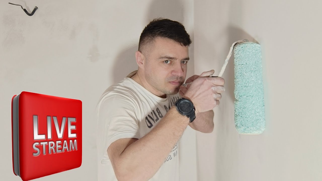 ВЖЕ НЕ Шукаю помічницю🧑‍🦳на об'єкт (перевірка шпаклівки + прибирання)😊 Поклейка склополотна на стіни