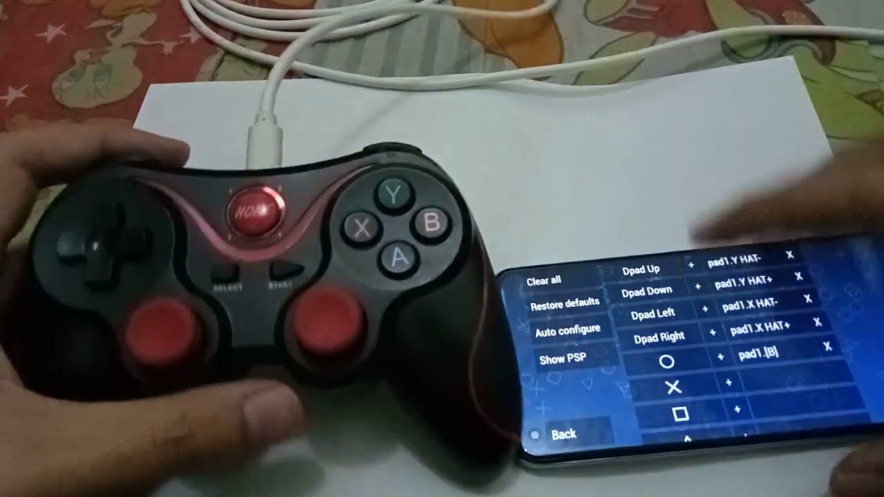 Cara connect gamepad X3 ke Android menggunakan USB / connect X3 Gamepad via USB