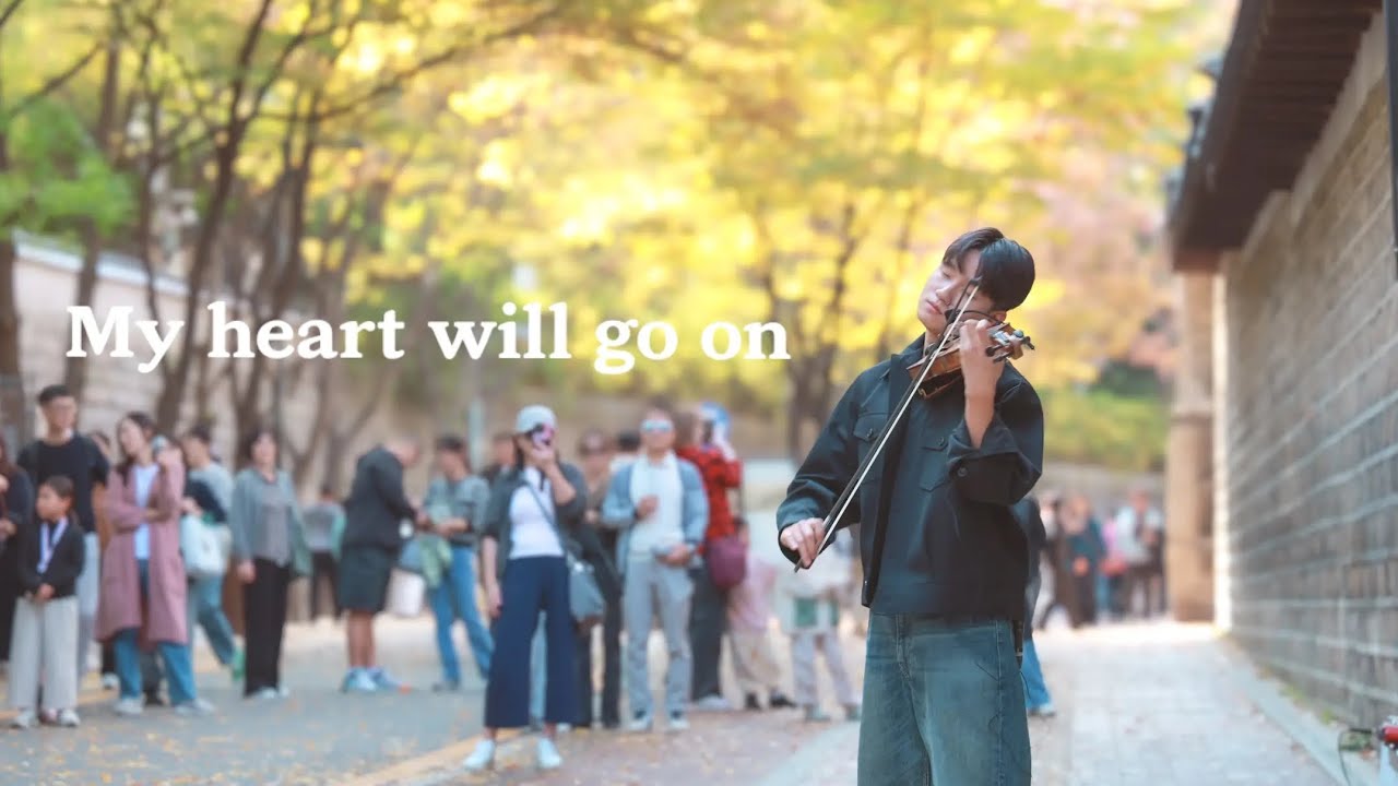 241103 탁보늬 덕수궁 버스킹 [My heart will go on]
