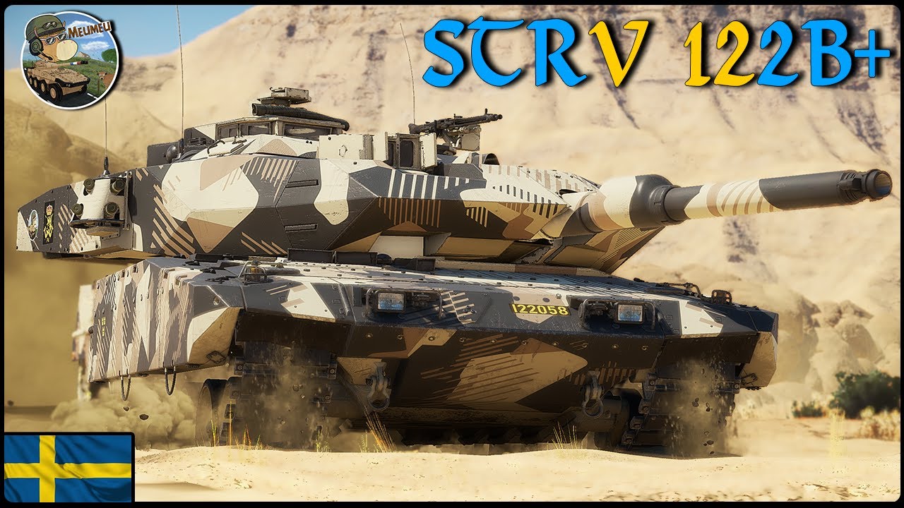 STRV 122B+ ! LE GUERRIER SUÉDOIS TOP TIER !