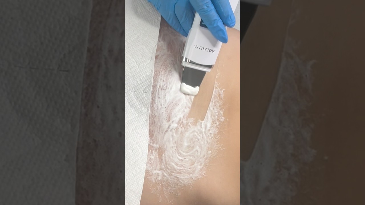 First appt of the day ✨ #underarmwax #brazilianwax #vagacial #skincare #esthetician