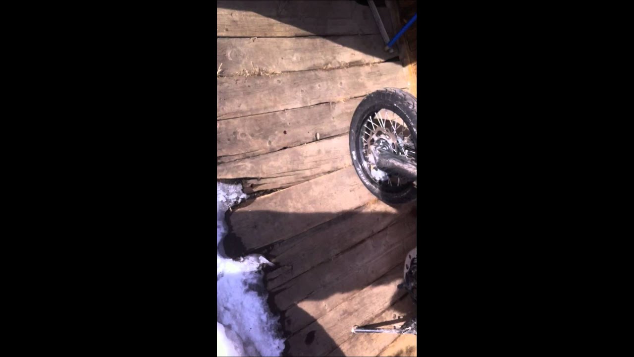 Baltmotors motard200 первый запуск после зимы!)