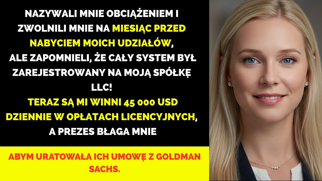 „Jest ciężarem” — powiedział dyrektor finansowy; zwolnił mnie tuż przed wypłatą, więc ja…