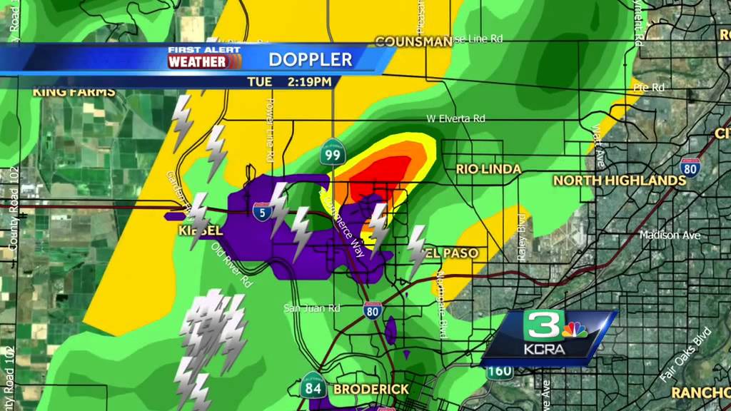 New severe thunderstorm warning issued; funnel clouds spotted in Sacramento