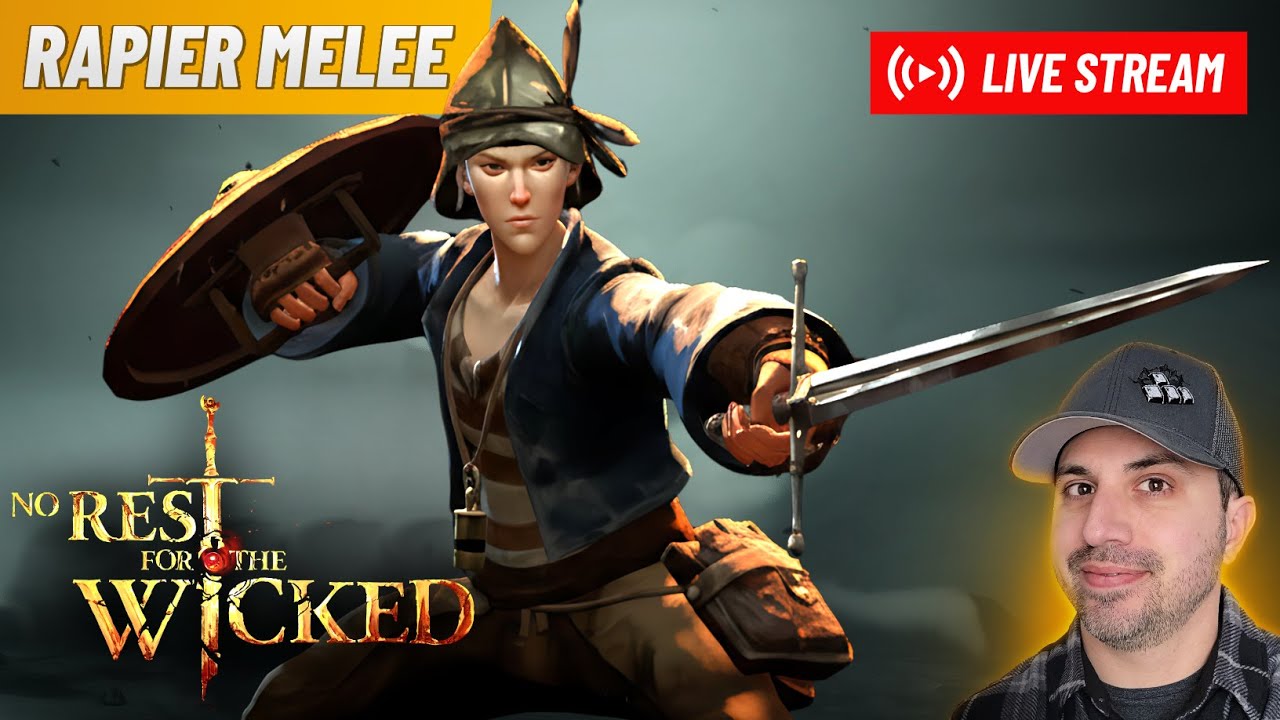 Rapier Melee Lightning Endgame!?... Lets See How Bad I Am At No Rest For The Wicked!!