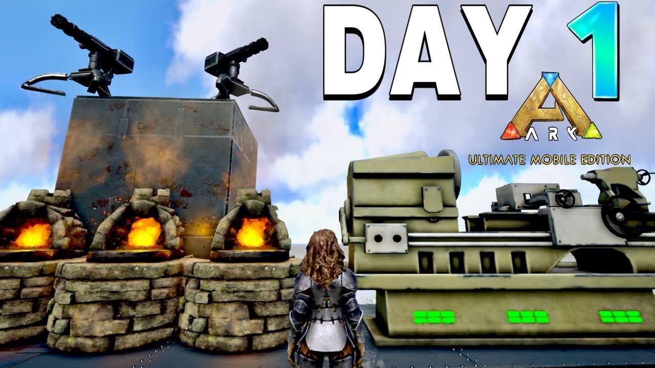 FRESH START SOLO PVP-ARK ULTIMATE MOBILE EDITION-PVP AND BUILD