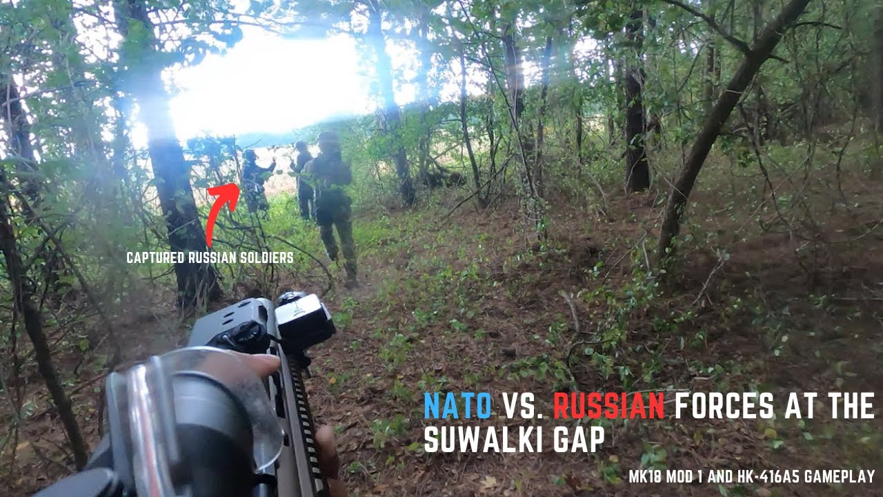 NATO Vs. Russian Forces at The Suwalki Gap