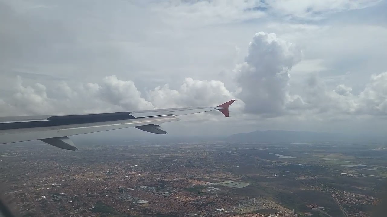 Pouso em Fortaleza A320 Latam PR-MBG 19/01/2026 REC-FOR LA3490