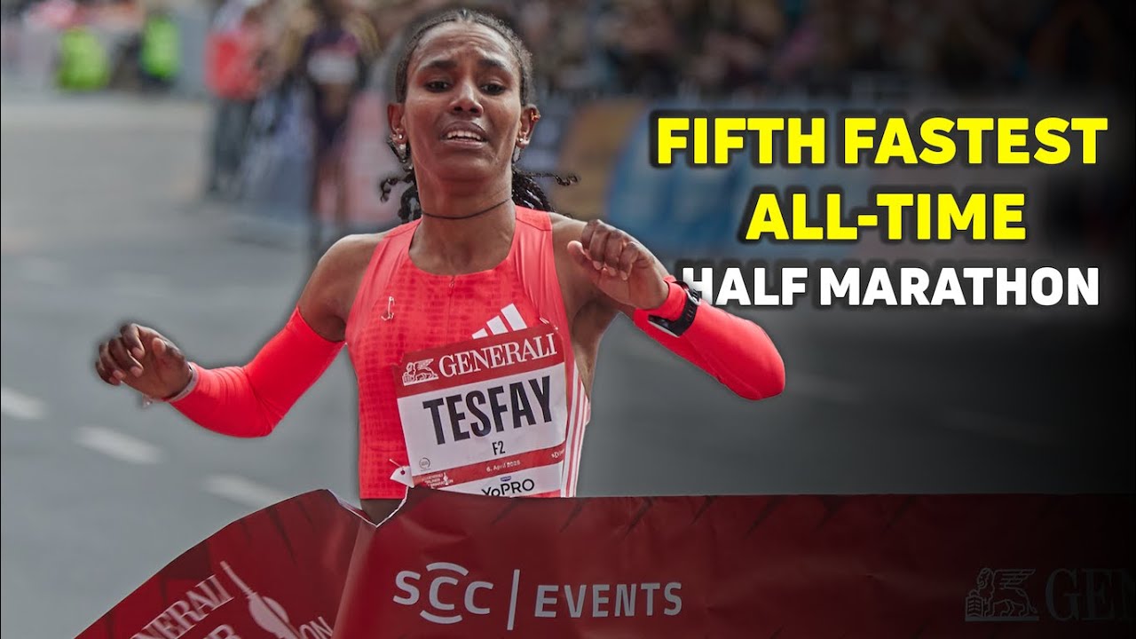 All-Time Marks and National Records Fall At The 2025 Berlin Half Marathon | Highlights
