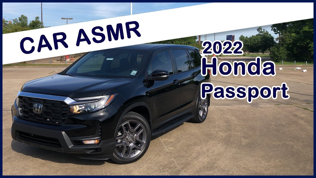 Honda Passport 2022 - ASMR Car Tapping And Interior Sounds