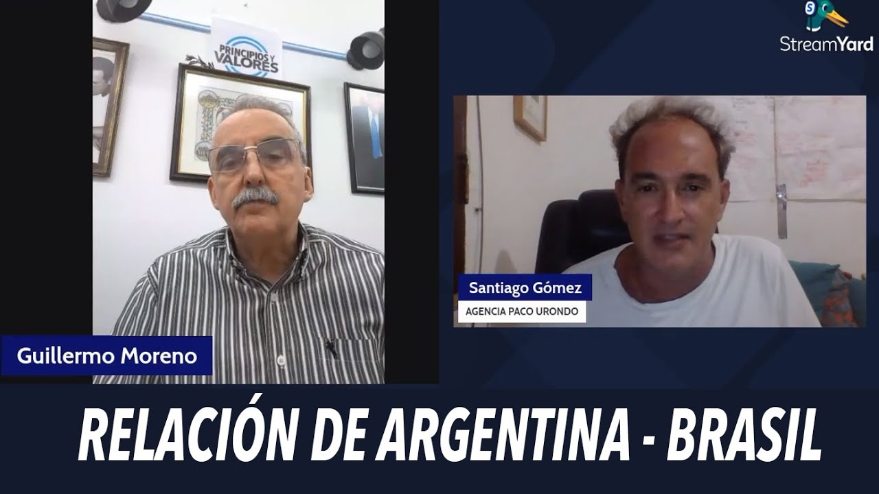 Guillermo Moreno ¿Cómo debe ser la relación de Argentina con Brasil 13/1/24