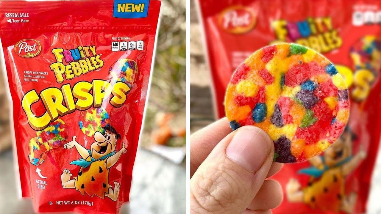 100% Sober Fruity Pebbles Crisps Review