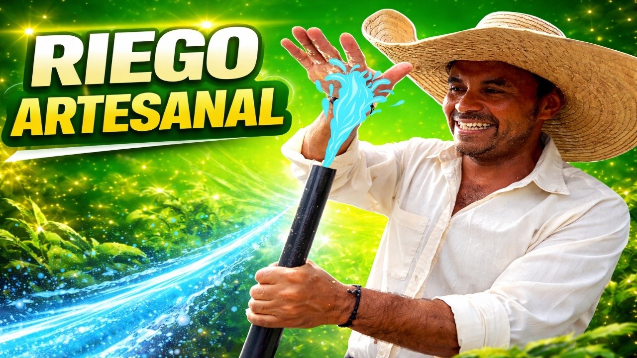 Riego Artesanal con Pozo. Agua Segura para Nuestros Cultivos.